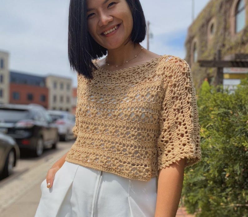 Alerzia Summer Top Crochet Pattern