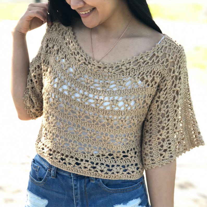 Alerzia Summer Top Crochet Pattern